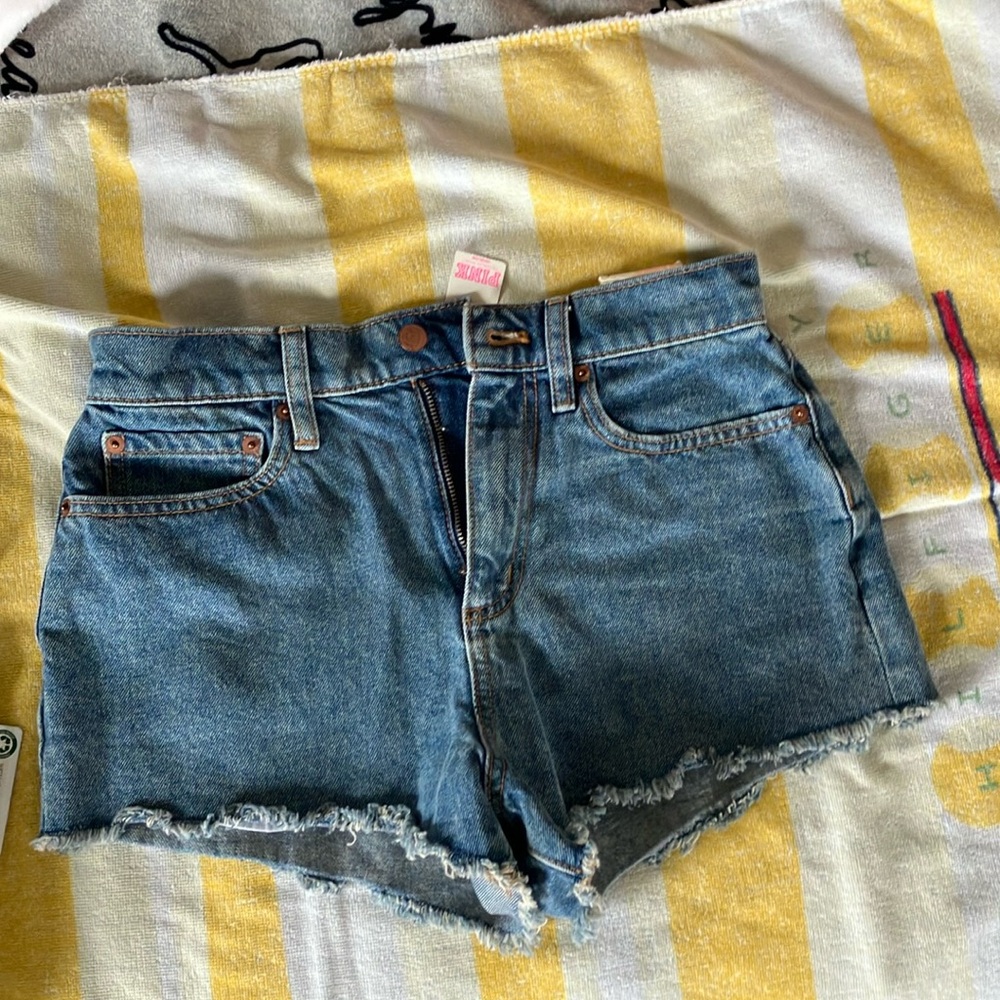 Victoria’s Secret High Waisted Cut Off shorts